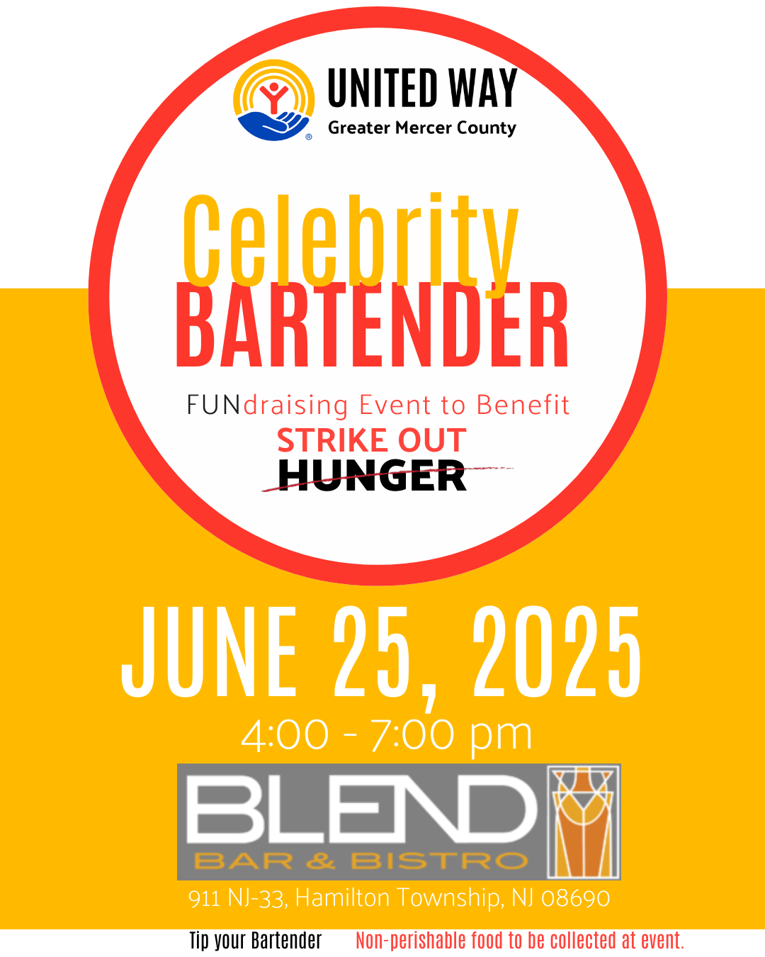 Celebrity Bartender post